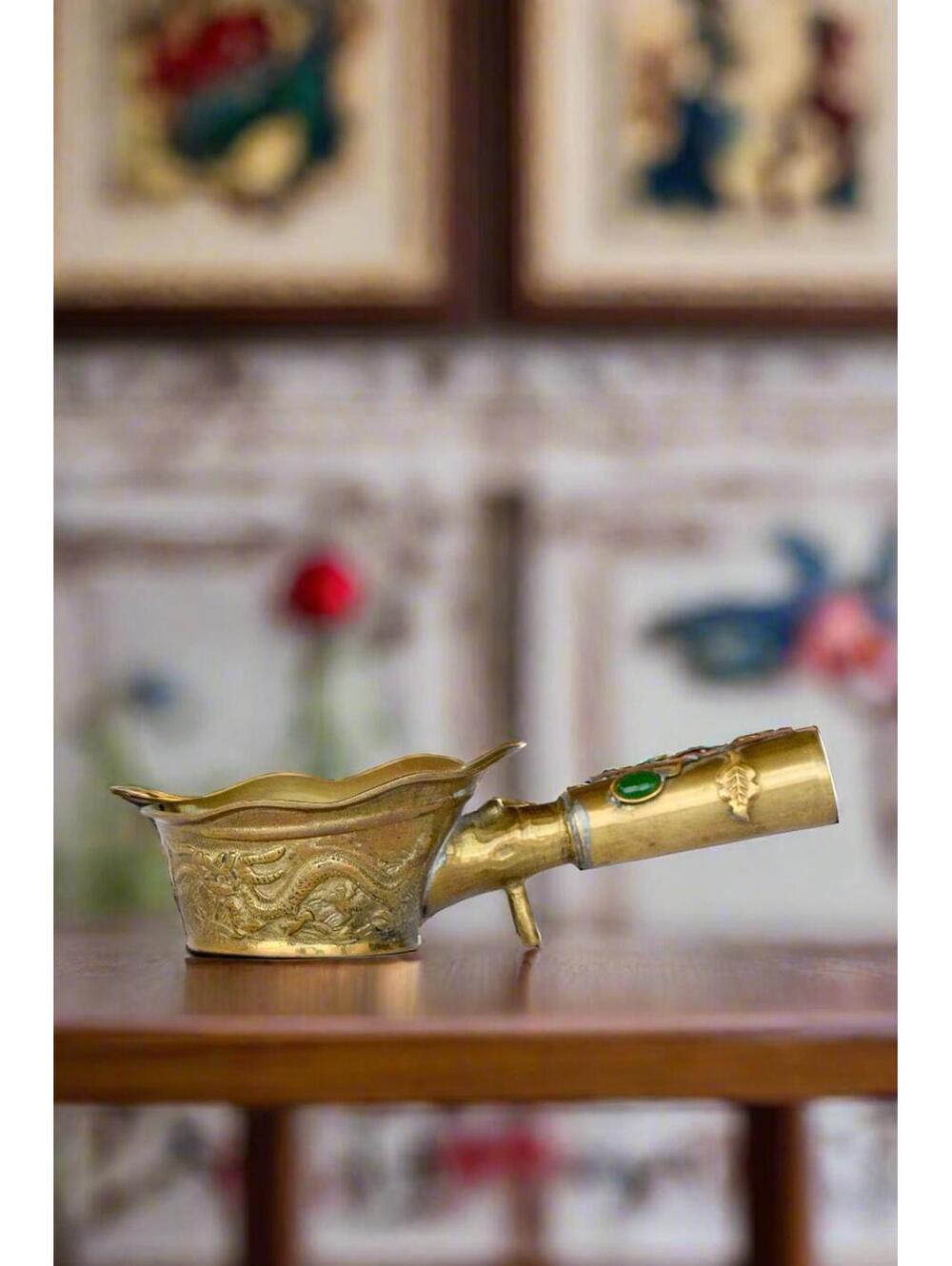 Chinese Brass Clothes Iron